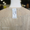 DRESSBARN NWT Tan Open Knit Short Sleeve Cardigan L - PopRock Vintage. The cool quotes t-shirt store.