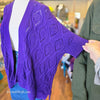 LOFT Purple Crochet Cardigan L - PopRock Vintage. The cool quotes t-shirt store.