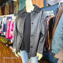  XOXO Leather Blazer M - PopRock Vintage. The cool quotes t-shirt store.