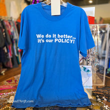  K- BRAND Blue Kentucky Tee XL - PopRock Vintage. The cool quotes t-shirt store.