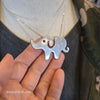 925 STERLING Elephant Neckace - PopRock Vintage. The cool quotes t-shirt store.