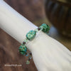 GREEN Stone/Crystal Bracelet - PopRock Vintage. The cool quotes t-shirt store.