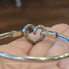 925 & 14k Heart Bracelet - PopRock Vintage. The cool quotes t-shirt store.