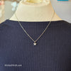 STAR Silver Tone Chain Necklace - PopRock Vintage. The cool quotes t-shirt store.