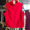 LAURA SCOTT Red Fleece Zip Up Vest XL - PopRock Vintage. The cool quotes t-shirt store.