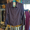 BRIGGS Brown Zip Up Jacket M - PopRock Vintage. The cool quotes t-shirt store.