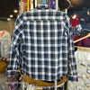 LL BEAN Green Plaid Flannel XXS - PopRock Vintage. The cool quotes t-shirt store.