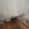 DAVID'S BRIDAL Tulle Strapless Wedding Dress w. Petticoat and Bustier 16W - PopRock Vintage. The cool quotes t-shirt store.