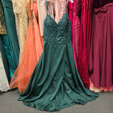  JULES & CLEO Green Prom Dress w. Corset Back 20 - PopRock Vintage. The cool quotes t-shirt store.