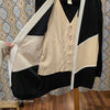 DJ SUMMERS Black/Cream/White Faux Layer Top 16 - PopRock Vintage. The cool quotes t-shirt store.