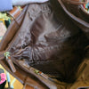 LAUREN RALPH LAUREN Brown Leather Shoulder Bag