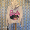 BARBIE Tan Beautiful Barbies Zip Up Hoodie 1X - PopRock Vintage. The cool quotes t-shirt store.