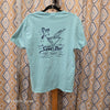 PORT & CO Turquoise "The Sand Bar" Tee S - PopRock Vintage. The cool quotes t-shirt store.