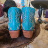 ARIAT Turquoise Ankle Cowboy Booties 10