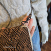 KAVU Brown Pattern Crossbody