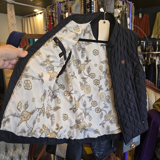 ARIAT Black Packable Vest XL