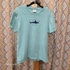 PORT & CO Turquoise "The Sand Bar" Tee S - PopRock Vintage. The cool quotes t-shirt store.