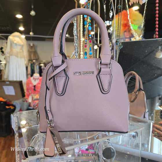 STEVE MADDEN Dusty Rose Mini Dome Handbag - PopRock Vintage. The cool quotes t-shirt store.