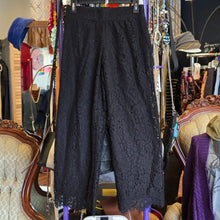  PRICE DROP! ISAAC MIZRAHI LIVE Black Lace Pants XXS
