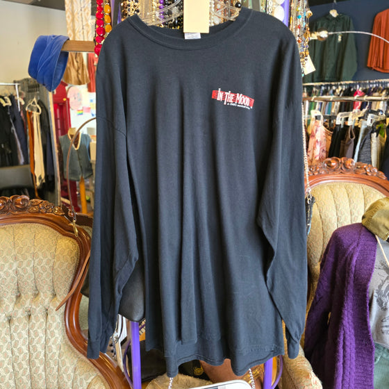 PRICE DROP! GILDAN Black "In The Mood" Musical Long Sleeve Tee 2XL