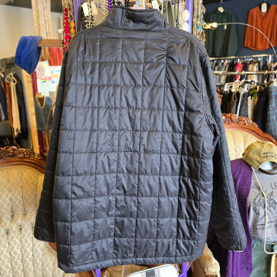 CHARLES RIVER APPAREL Black Puffer Zip Up XL