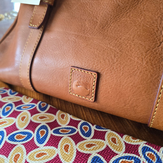 DOONEY & BOURKE Caramel Leather Florentine - PopRock Vintage. The cool quotes t-shirt store.