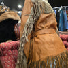 VINTAGE 60s Deerskin Fringe Leather Jacket