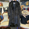 VINTAGE FUR  Black Full Length Mink