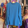 UNTUCKIT Blue Button Neck Long Sleeve XXL