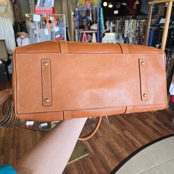 DOONEY & BOURKE Caramel Leather Florentine - PopRock Vintage. The cool quotes t-shirt store.