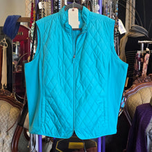  TALBOTS Turquoise Vest 3X
