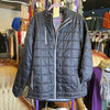 CHARLES RIVER APPAREL Black Puffer Zip Up XL