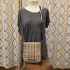 BURBERRY Novacheck Suede Crossbody AS IS - PopRock Vintage. The cool quotes t-shirt store.