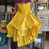 ANTHROPOLOGIE Yellow "Raincoat" Dress XL - PopRock Vintage. The cool quotes t-shirt store.