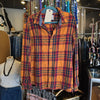 URBAN Orange/Blue Flannel XL