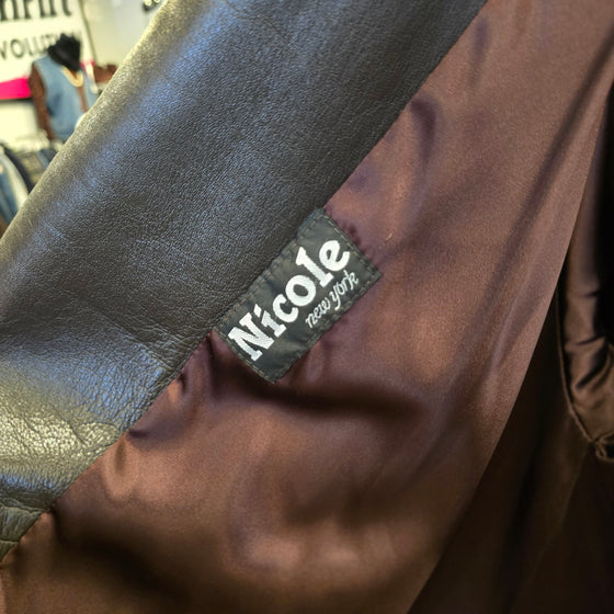 VINTAGE FURS BY GUARINO Leather/Suede Coat