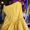 ANTHROPOLOGIE Yellow "Raincoat" Dress XL - PopRock Vintage. The cool quotes t-shirt store.