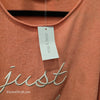 MIA & TESS NWT Peach "Just Beachy" Summer Knit XL - PopRock Vintage. The cool quotes t-shirt store.