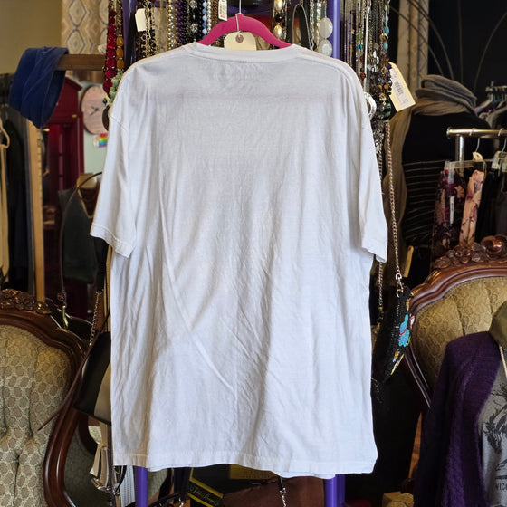 PRICE DROP! BOHEMIAN RHAPSODY White "Fearless Lives Forever" Tee 2X