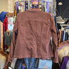 CHRISTOPHER & BANKS Brown Corduroy Jacket L