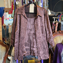  PRICE DROP! ELEMENTZ Brown Shimmer Faux Layer Button Up 2X