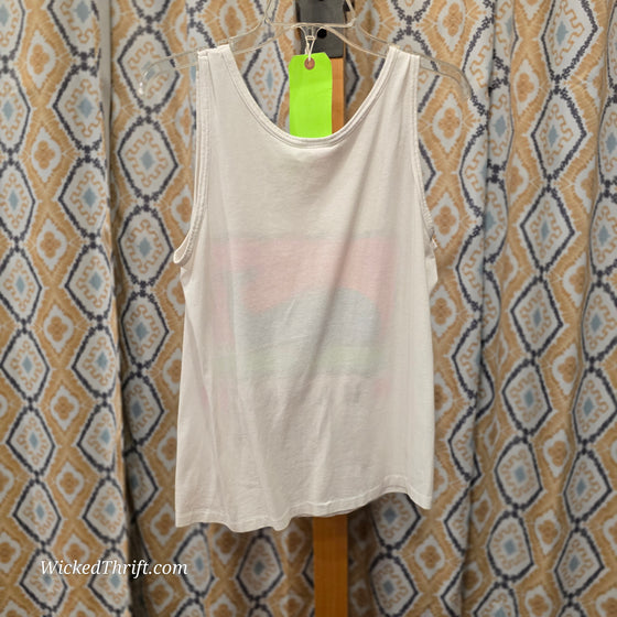 ROYAL White Hawaii Whale Tank L - PopRock Vintage. The cool quotes t-shirt store.