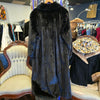 VINTAGE FUR  Black Full Length Mink