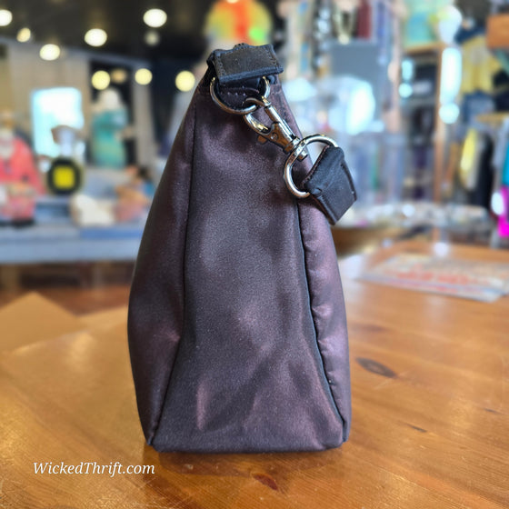 VTG ESPRIT Black/Bronze REVERSIBLE Handbag - PopRock Vintage. The cool quotes t-shirt store.