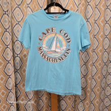  DELTA PROWEIGHT Turquoise Cape Cod Tee M - PopRock Vintage. The cool quotes t-shirt store.