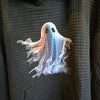 CHERI Black Ghost Print Hoodie XXL