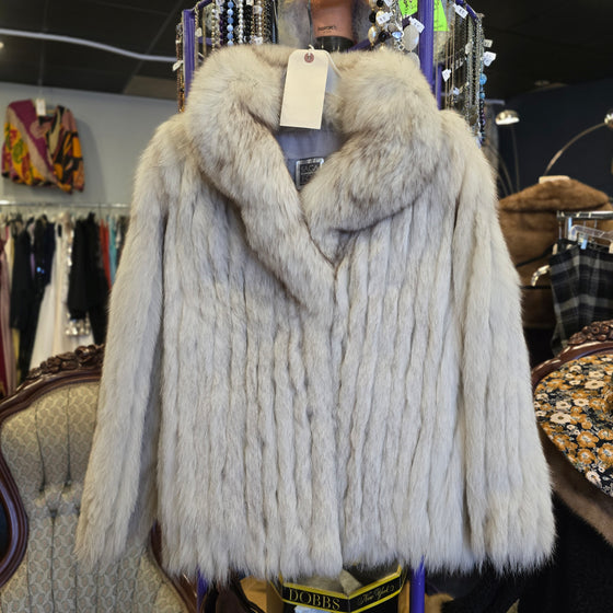 VINTAGE FUR SAGA FOX White Fox Coat