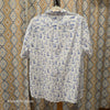 VINEYARD VINES NWT White Ocean Print Short Sleeve Button Up XL - PopRock Vintage. The cool quotes t-shirt store.