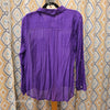 CHICOS Purple Rayon Blend Button Up 2 - PopRock Vintage. The cool quotes t-shirt store.