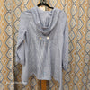 JONES NY Blue/White Stripe Linen Hooded Jacket S - PopRock Vintage. The cool quotes t-shirt store.